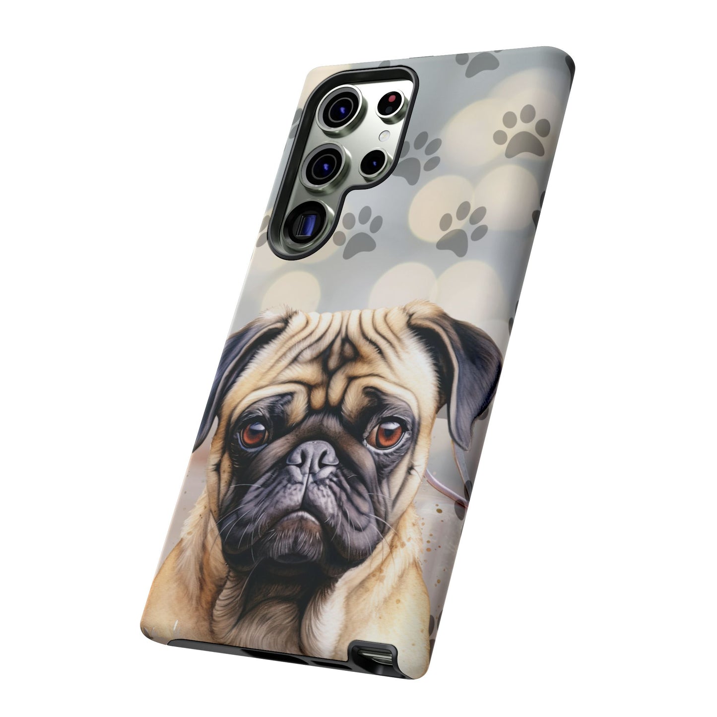Pug Phone Case by Tough Cases (Apple iPhone, Samsung Galaxy, and Google Pixel)