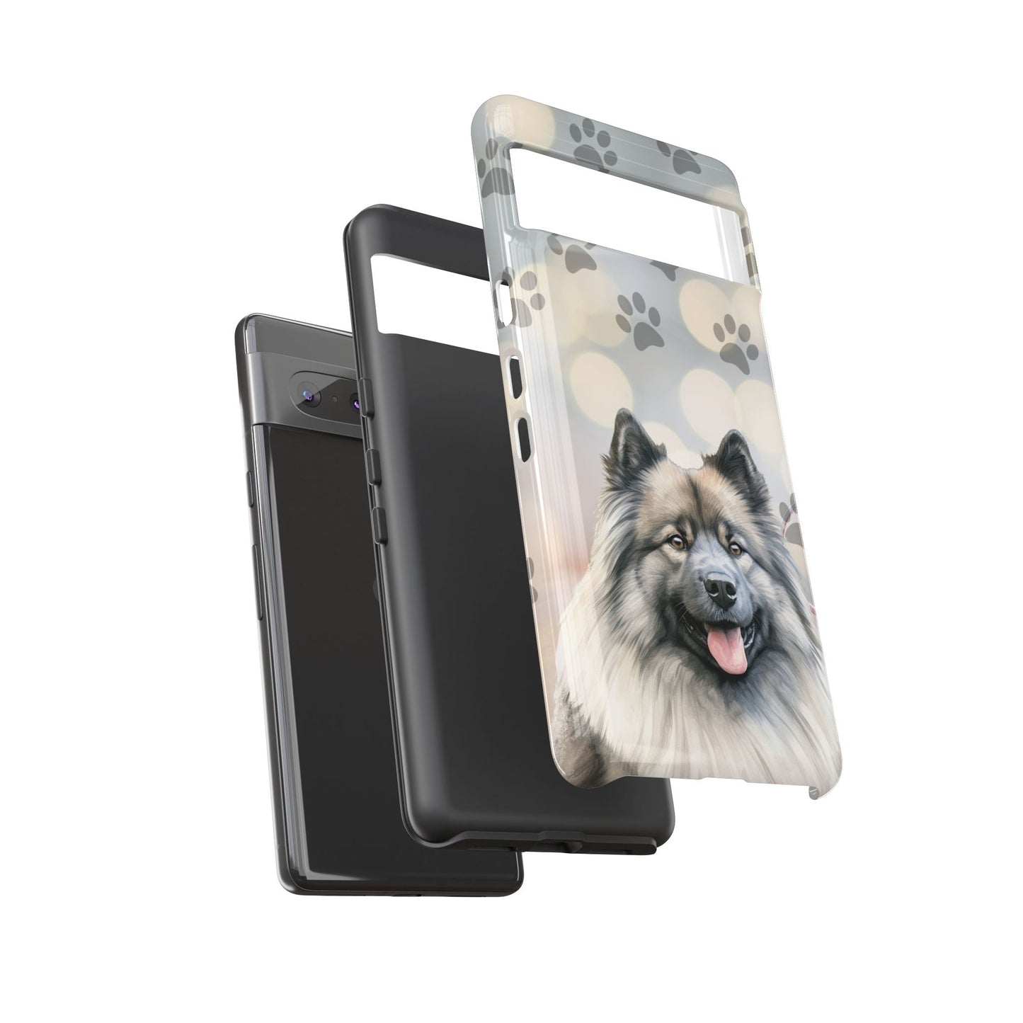 Keeshond Phone Case by Tough Cases ( Apple iPhone, Samsung Galaxy, and Google Pixel)