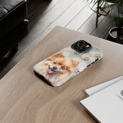 Pomeranian by Tough Cases (Apple iPhone, Samsung Galaxy, and Google Pixel)