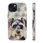 Miniature Schnauzer by Tough Cases (Apple iPhone, Samsung Galaxy, and Google Pixel)