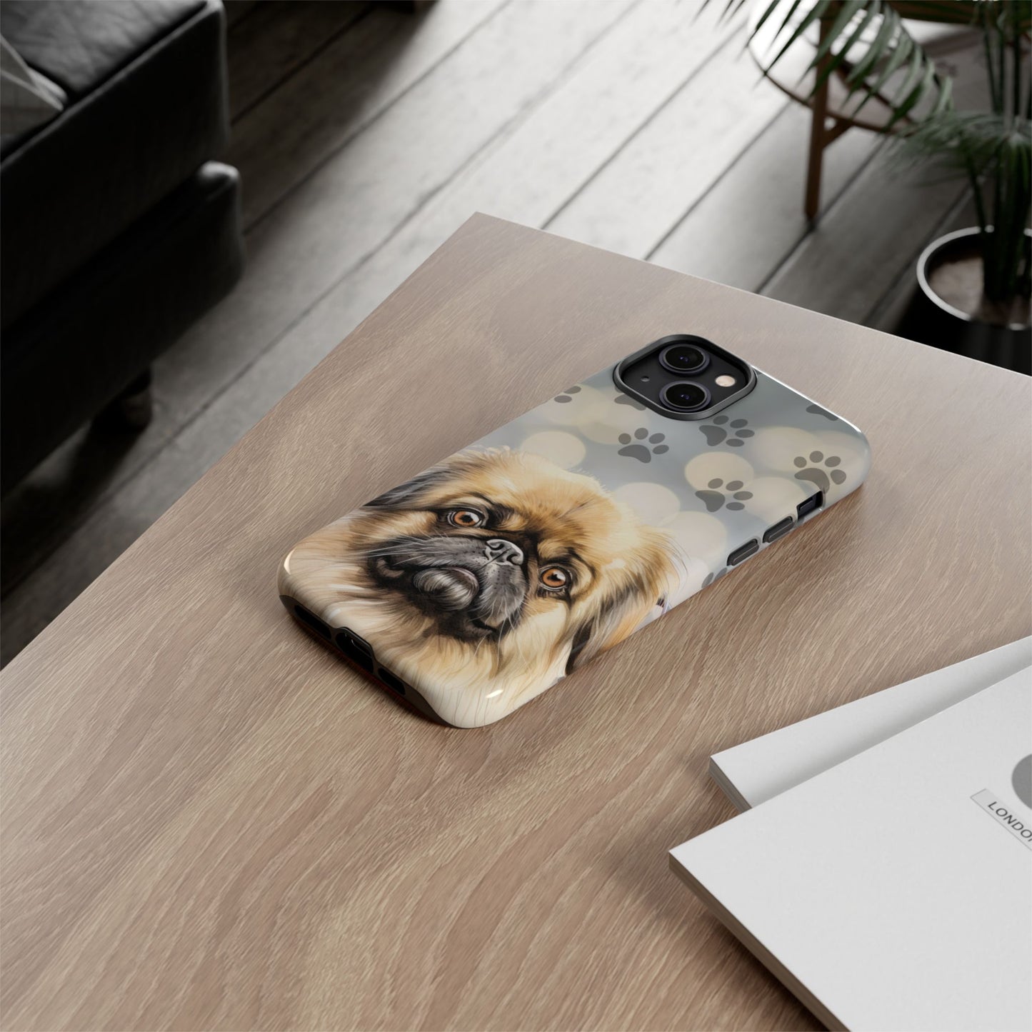 Pekingese by Tough Cases (Apple iPhone, Samsung Galaxy, and Google Pixel devices)