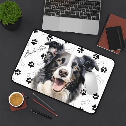 Border Collie Desk Mat