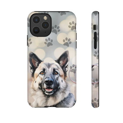 Norwegian Elkhound by Tough Cases (Apple iPhone, Samsung Galaxy, and Google Pixel)