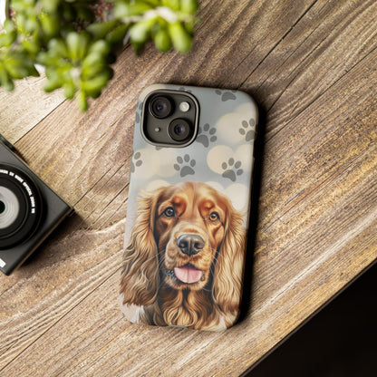 Cocker Spaniel Phone Case by Tough Cases (Apple iPhone, Samsung Galaxy, and Google Pixel)