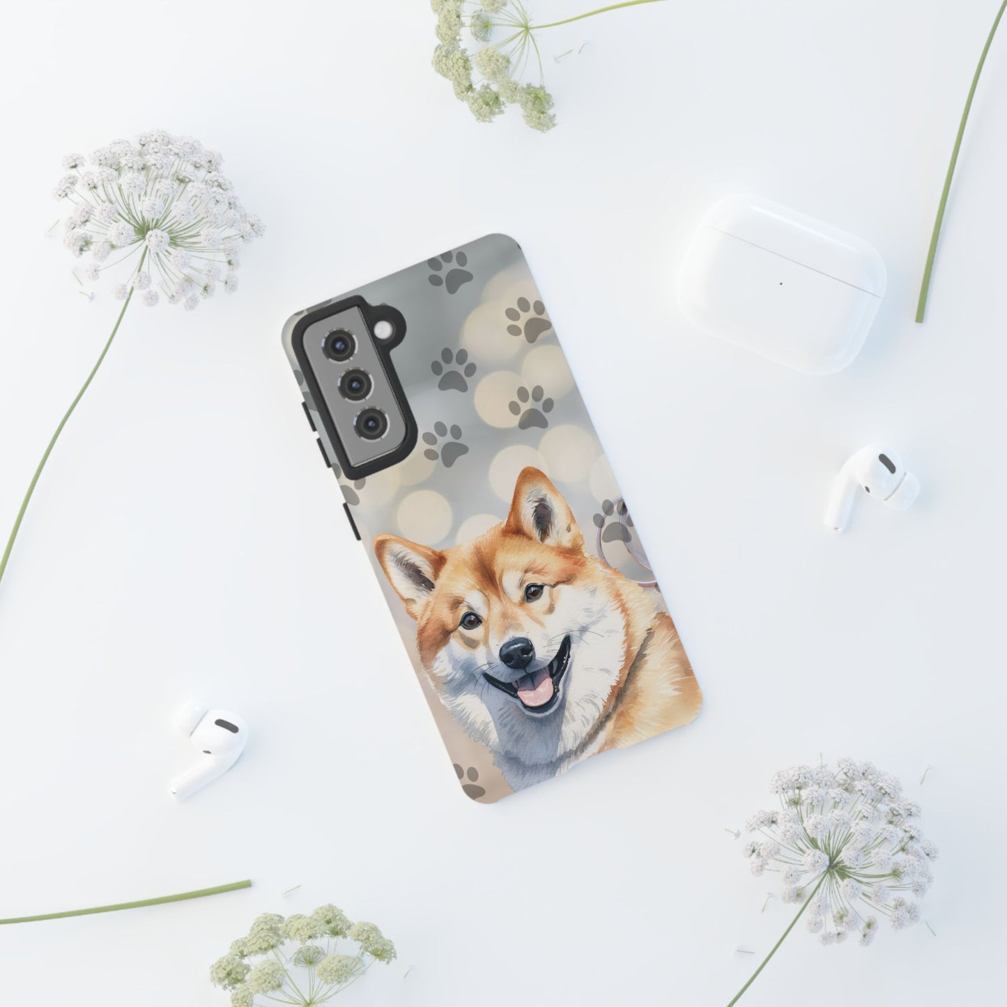 Shiba Inu Phone Case by Tough Cases (Apple iPhone, Samsung Galaxy, and Google Pixel)