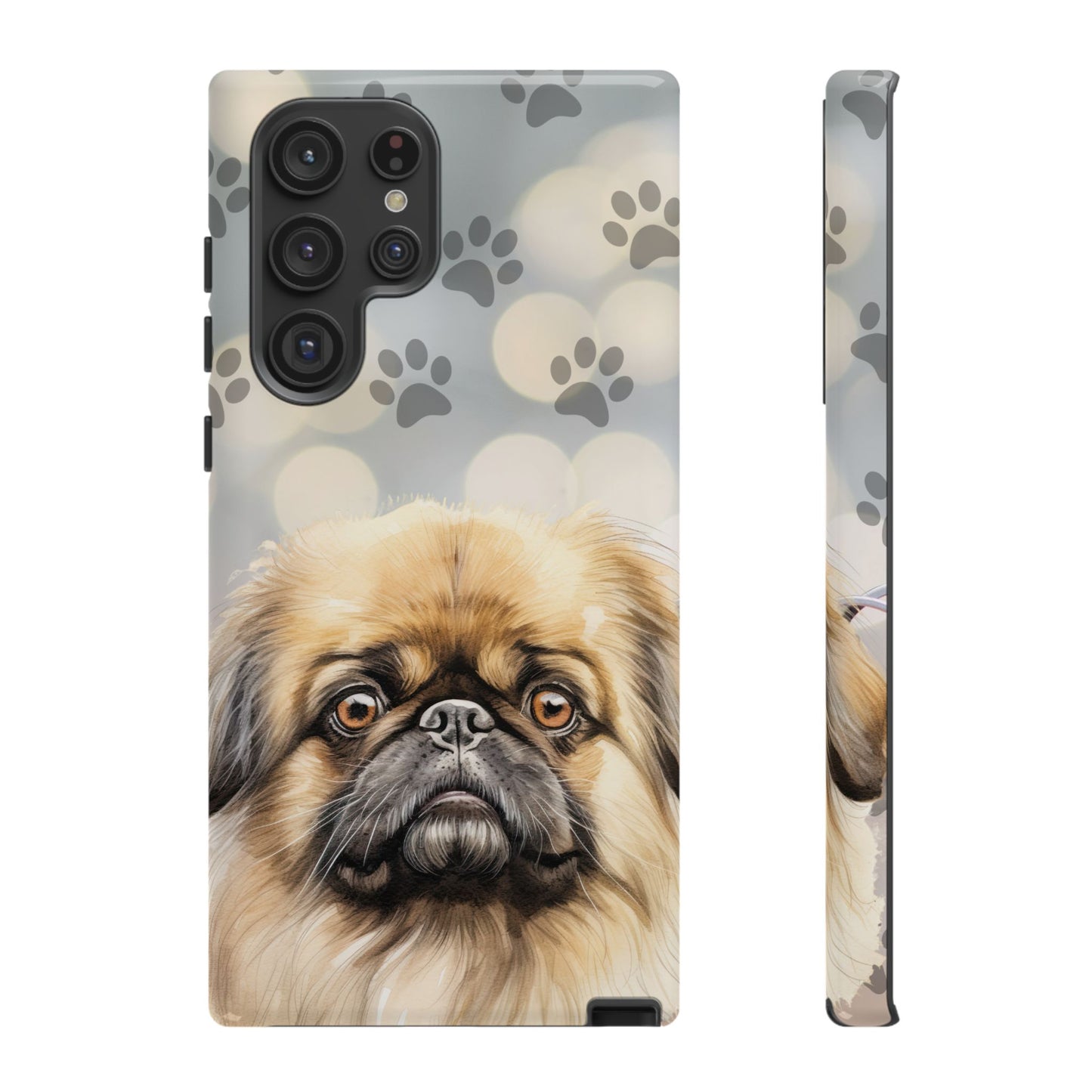 Pekingese by Tough Cases (Apple iPhone, Samsung Galaxy, and Google Pixel devices)