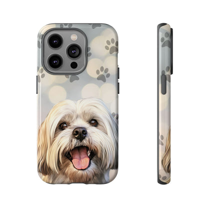Lhasa Apso Phone Case by Tough Cases (Apple iPhone, Samsung Galaxy, and Google Pixel)