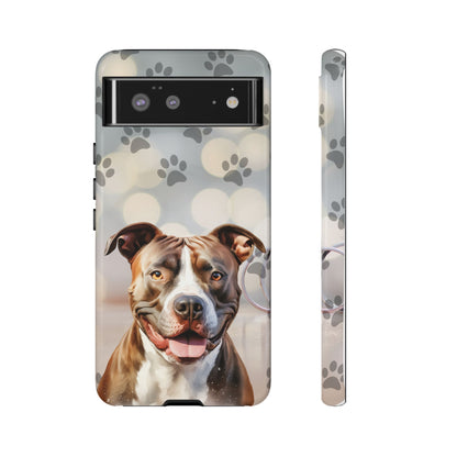Phone Case by Tough Cases (Apple iphone, Samsung Galaxy, Google Pixel) Staffordshire Terrier