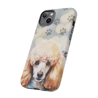 Poodle Phone Case by Tough Cases (Apple iPhone, Samsung Galaxy, and Google Pixel )