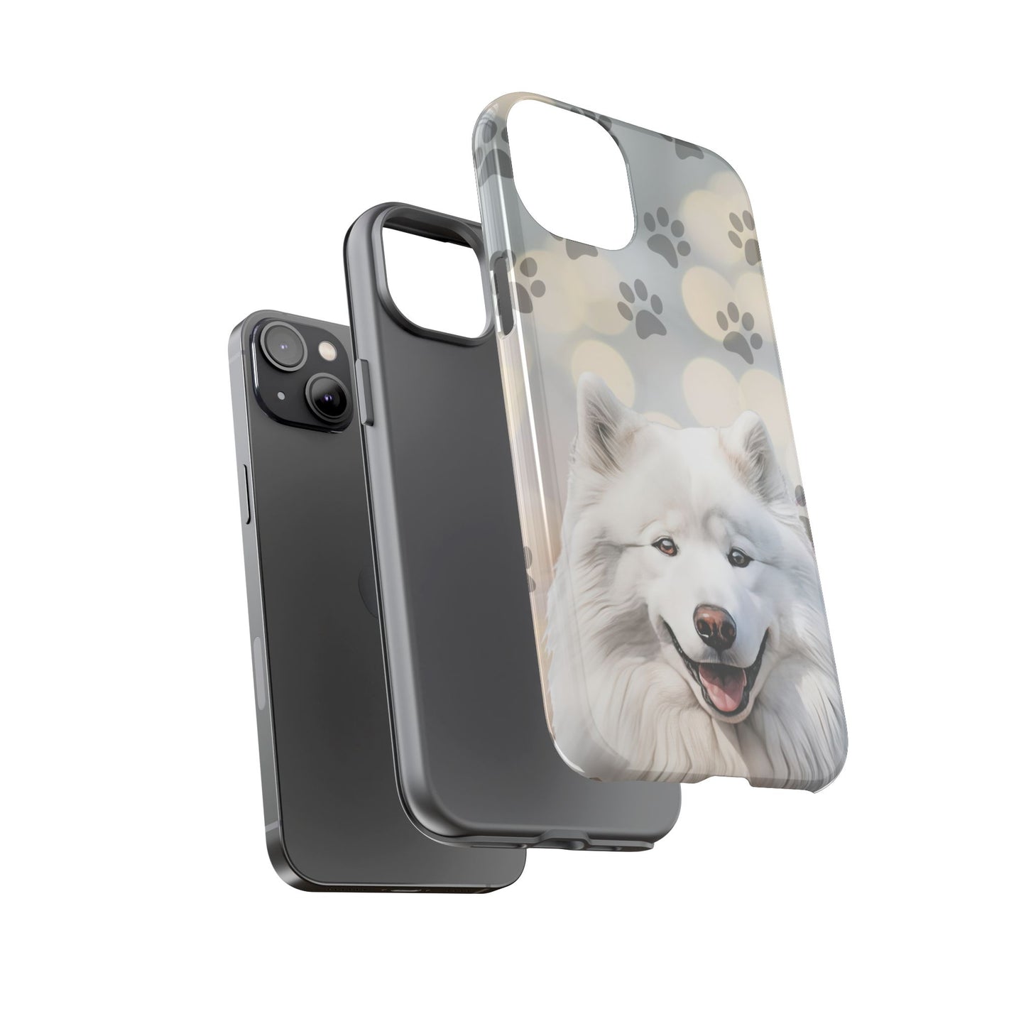 Samoyed Phone Case by Tough Cases (Apple iPhone, Samsung Galaxy, and Google Pixel)