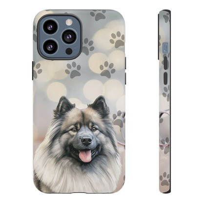 Keeshond Phone Case by Tough Cases ( Apple iPhone, Samsung Galaxy, and Google Pixel)