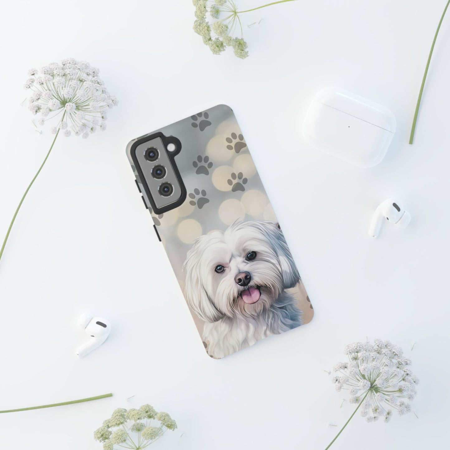 Maltese Phone Case by Tough Cases (Apple iPhone, Samsung Galaxy, and Google Pixel)
