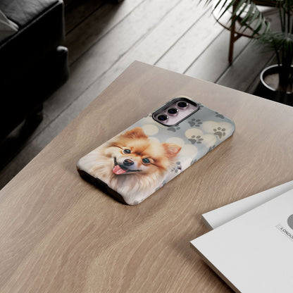 Pomeranian by Tough Cases (Apple iPhone, Samsung Galaxy, and Google Pixel)