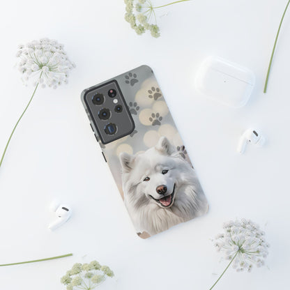 Samoyed Phone Case by Tough Cases (Apple iPhone, Samsung Galaxy, and Google Pixel)