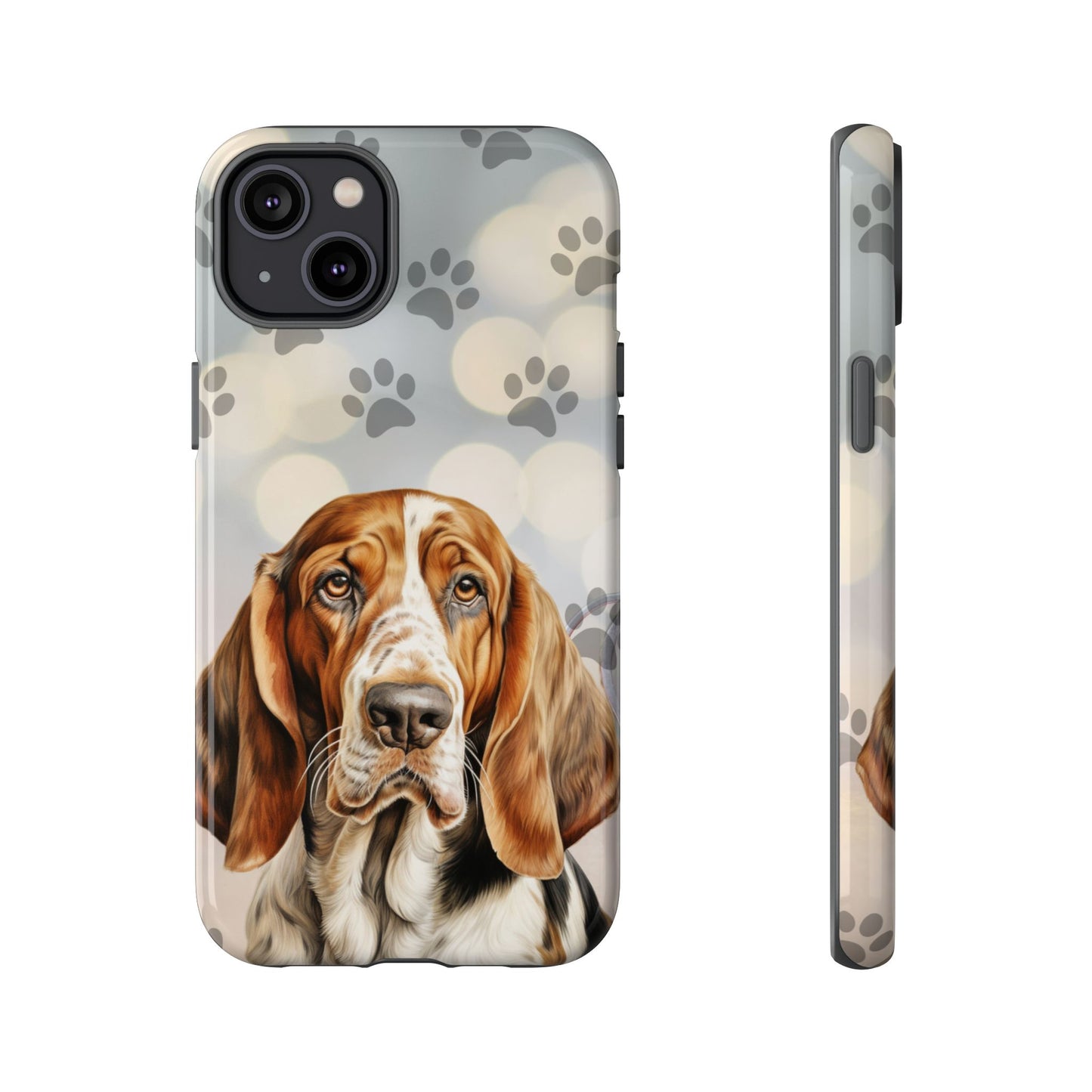 Basset Hound Phone Case by Tough Cases (Apple iPhone, Samsung Galaxy, and Google Pixel)