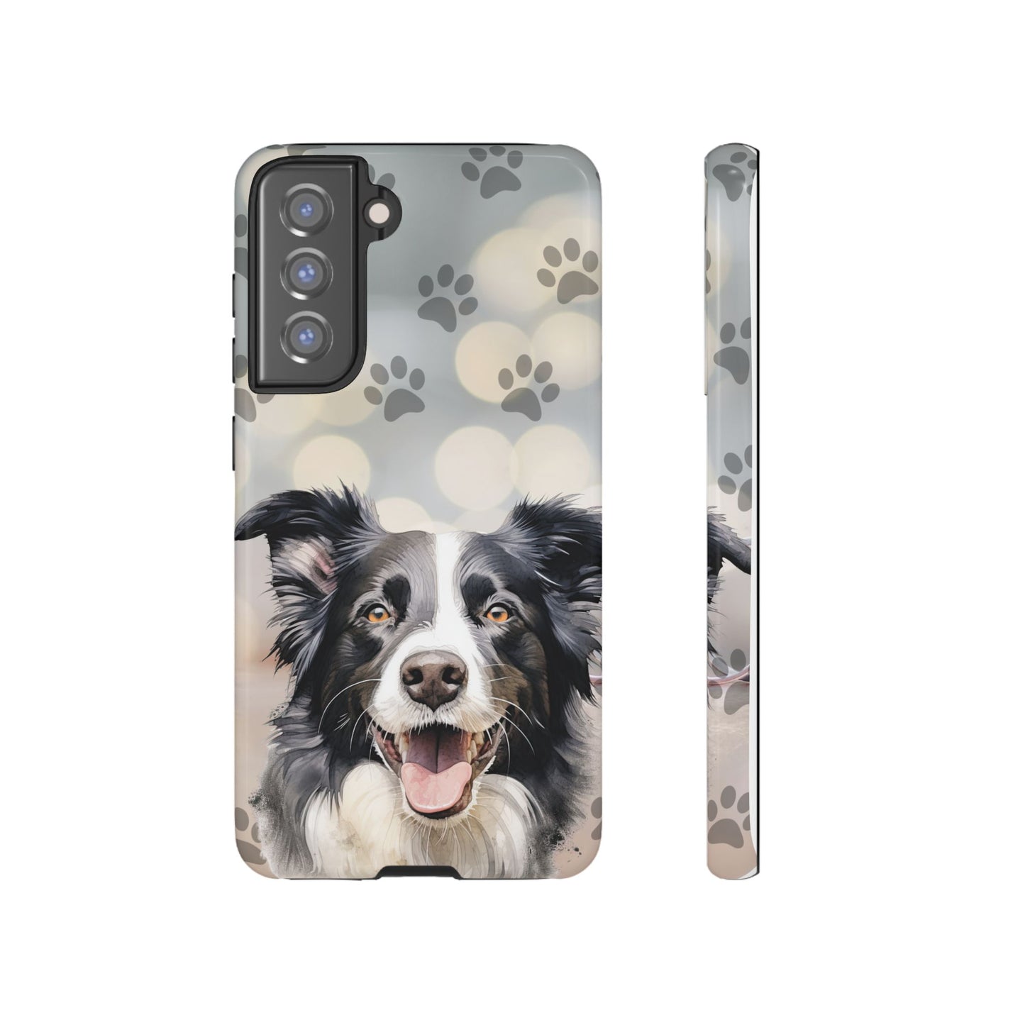 Border Collie Phone Case by Tough Cases (Apple iPhone, Samsung Galaxy, and Google Pixel)