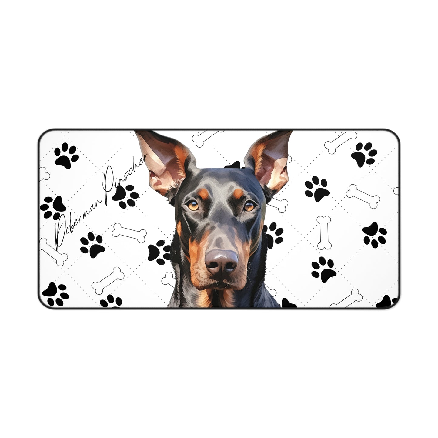 Doberman Pinscher Desk Mat