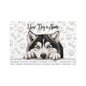 Alaskan Malamute Personalized Dog Feeding Mat - Custom Pet Food Mat, Dog Bowl Place Mat, Non-Slip Pet Accessory, Cute Dog Decor, Dog Lover Gift