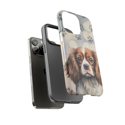 Cavalier King Charles Spaniel phone case by Tough Cases (Apple iPhone, Samsung Galaxy, and Google Pixel)