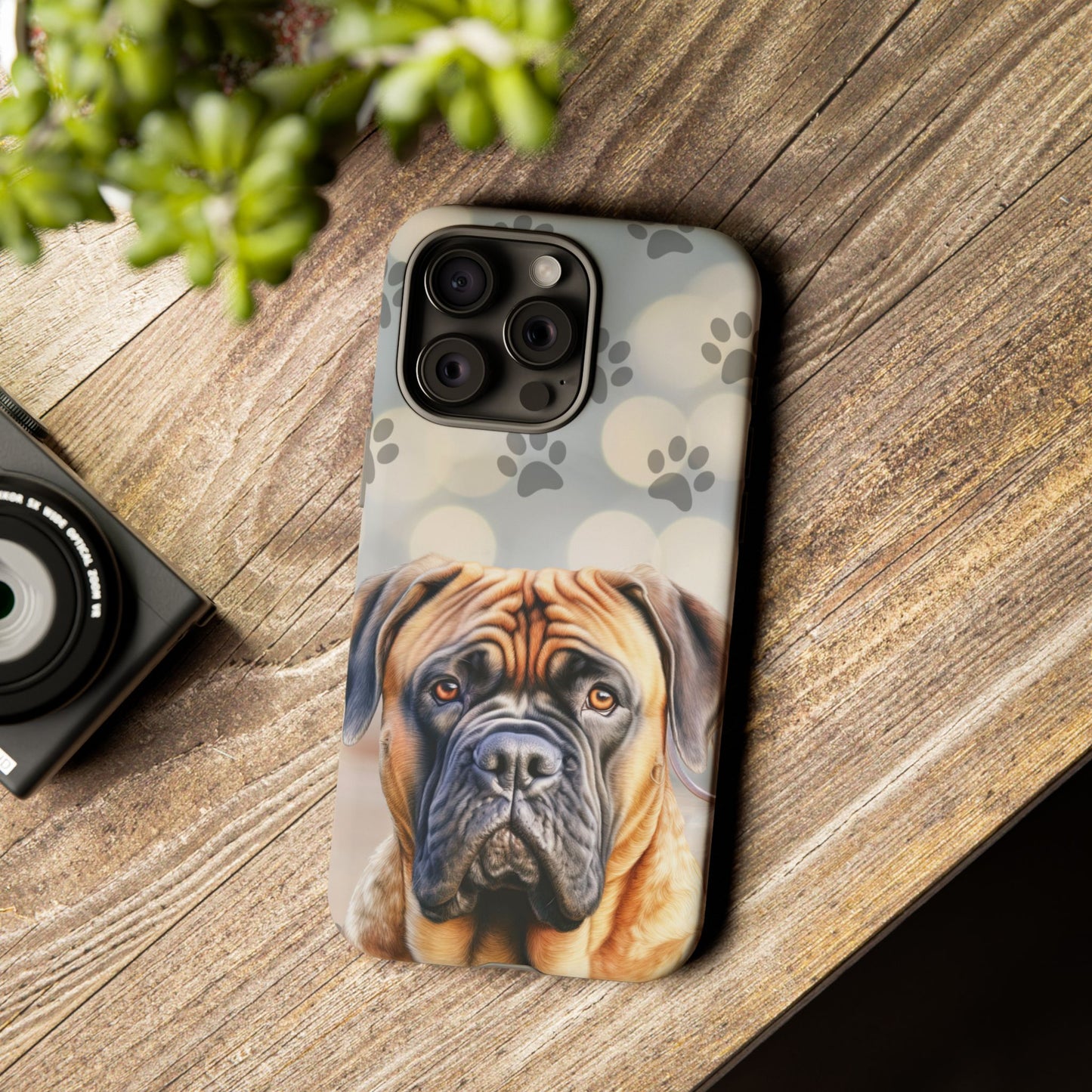 Bull Mastiff Phone Case by Tough Cases (Apple iPhone, Samsung Galaxy, and Google Pixel)