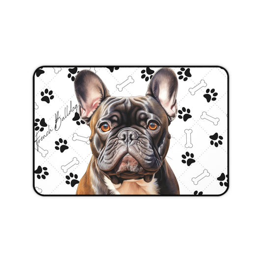 French Bull Dog Desk Mat
