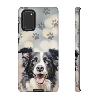 Border Collie Phone Case by Tough Cases (Apple iPhone, Samsung Galaxy, and Google Pixel)