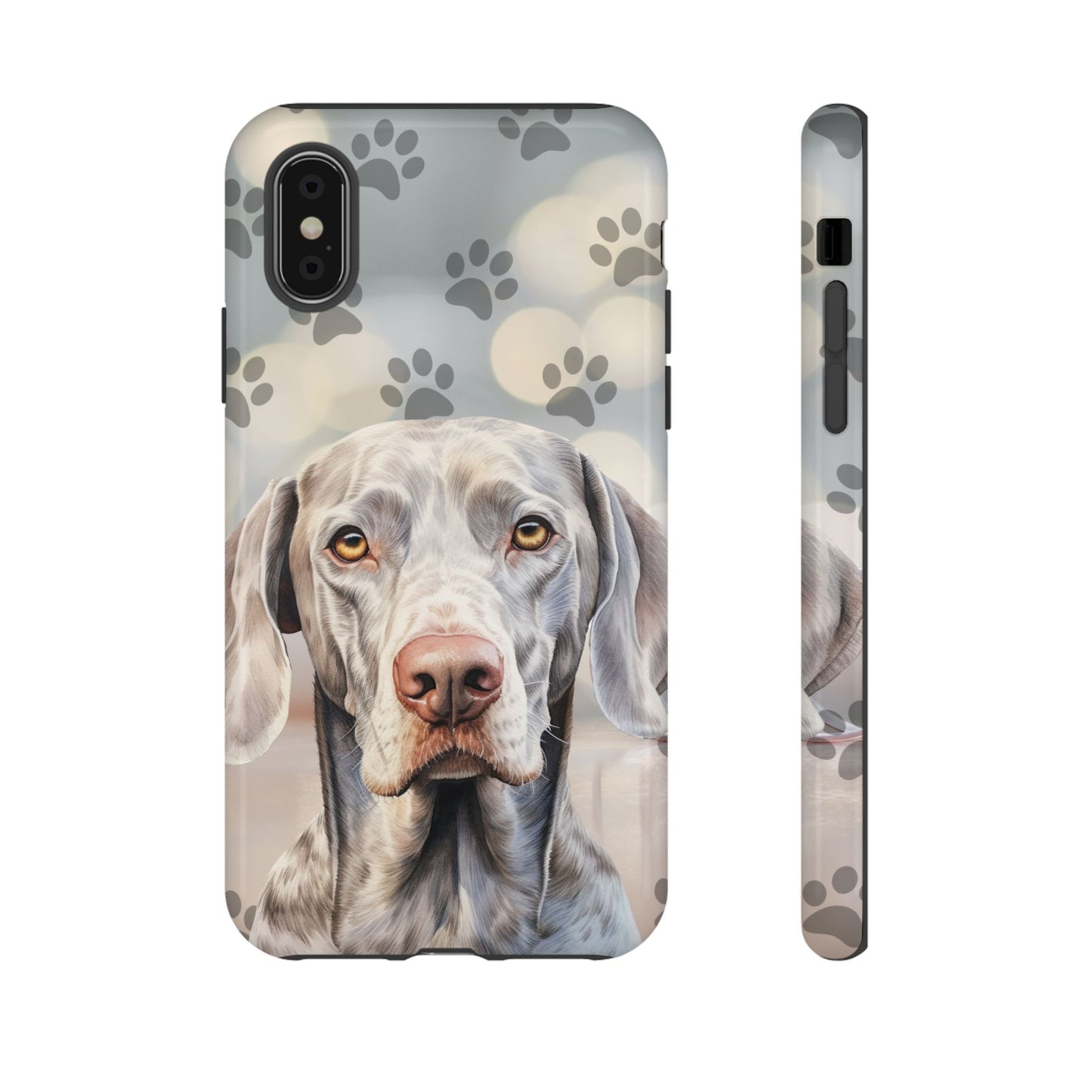 Weimaraner Phone Case by Tough Cases (Apple iPhone, Samsung Galaxy, and Google Pixel)