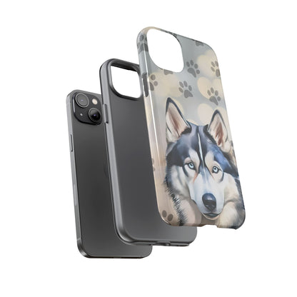 Siberian Husky Phone Cases by Tough Cases (Apple iPhone, Samsung Galaxy, and Google Pixel)