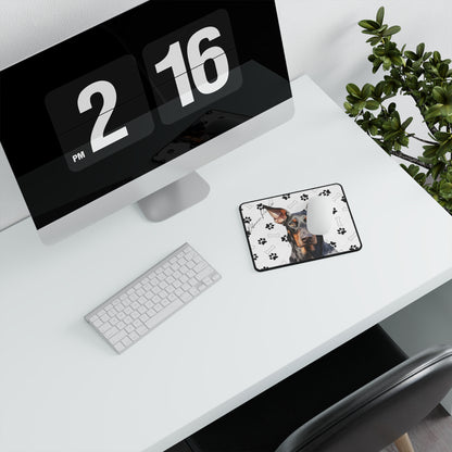 Doberman Pinscher Gaming Mouse Pad
