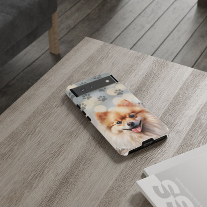 Pomeranian by Tough Cases (Apple iPhone, Samsung Galaxy, and Google Pixel)