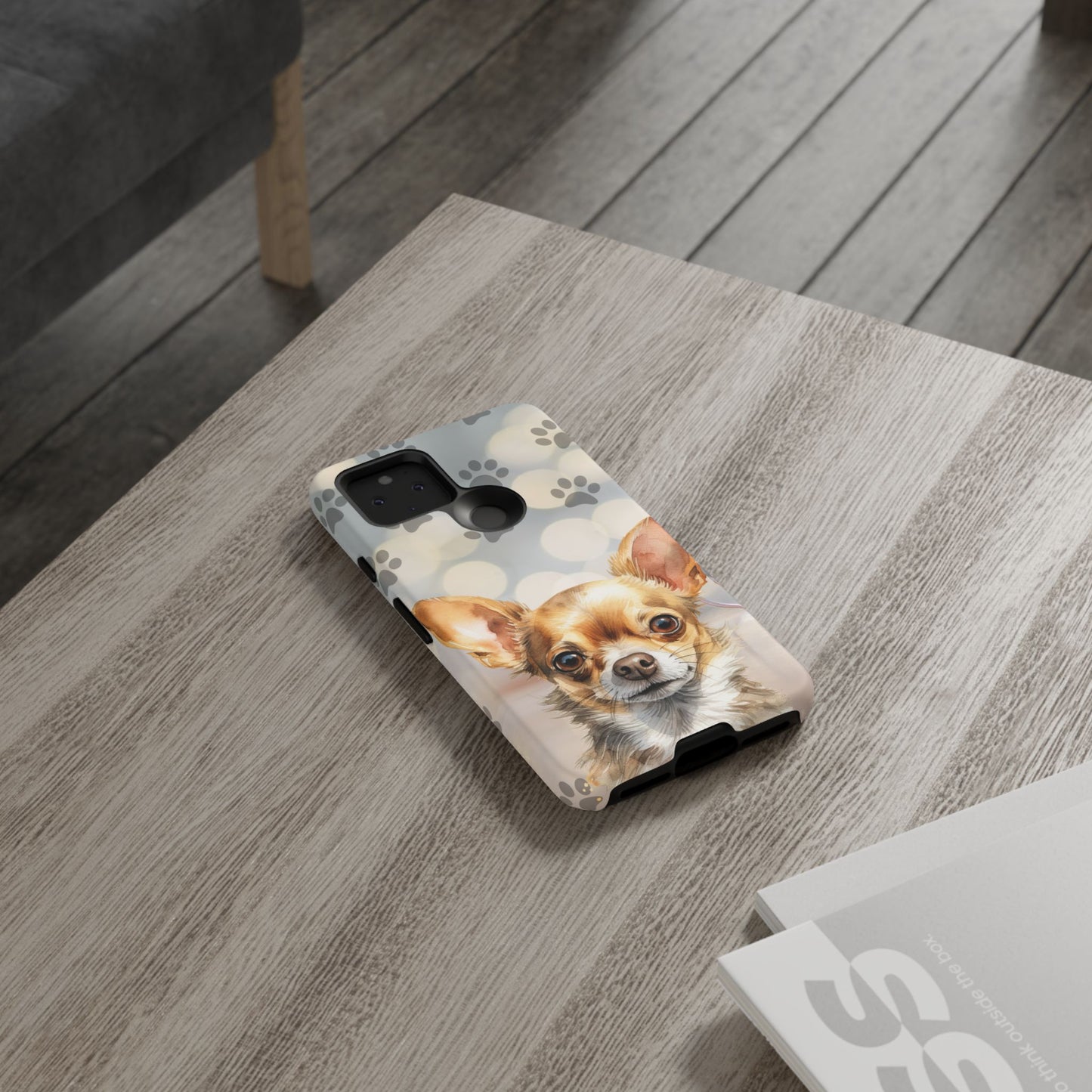 Chihuahua phone case by Tough Cases (Apple iPhone, Samsung Galaxy, and Google Pixel)