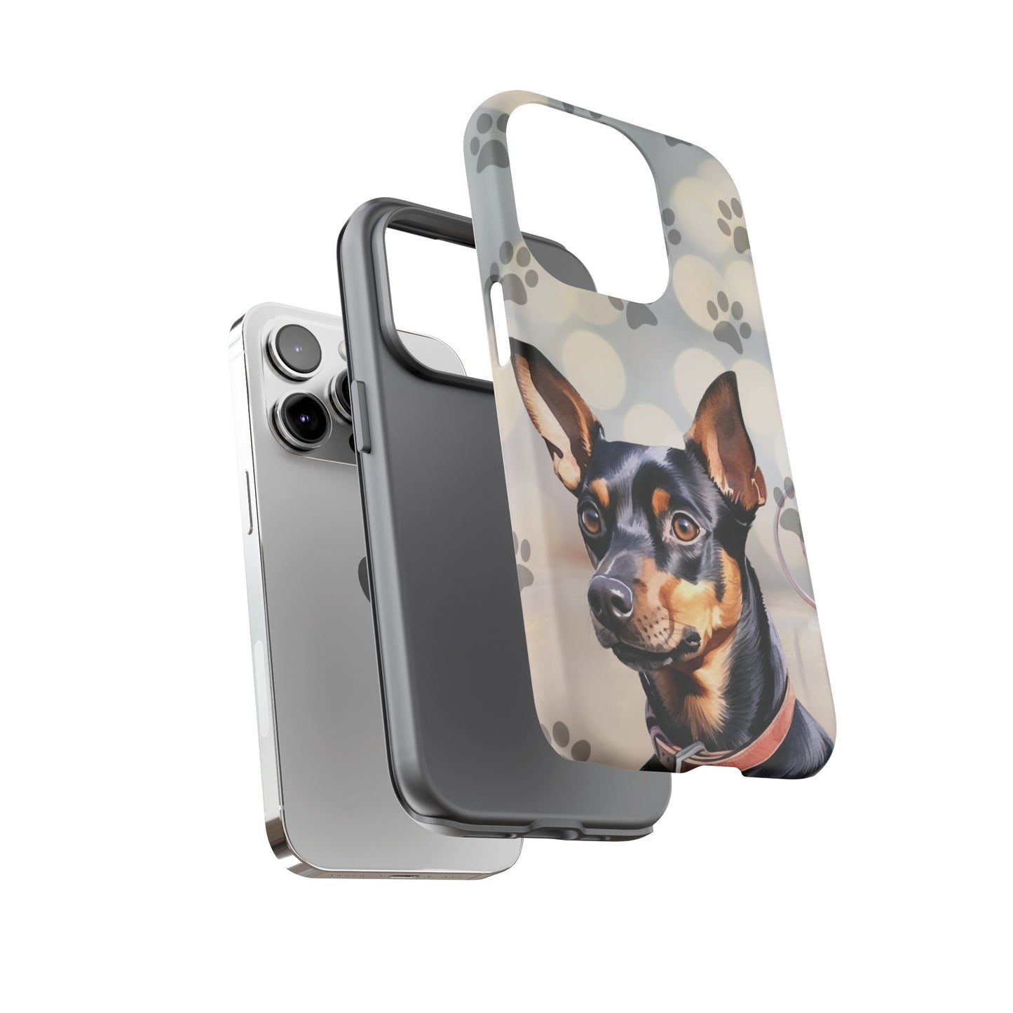 Miniature Pinscher by Tough Cases (Apple iPhone, Samsung Galaxy, and Google Pixel)