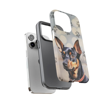 Miniature Pinscher by Tough Cases (Apple iPhone, Samsung Galaxy, and Google Pixel)