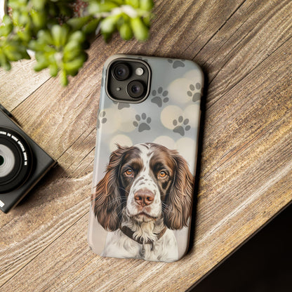 English Springer Spaniel Phone Case by Tough Cases (Apple iPhone, Samsung Galaxy, and Google Pixel)