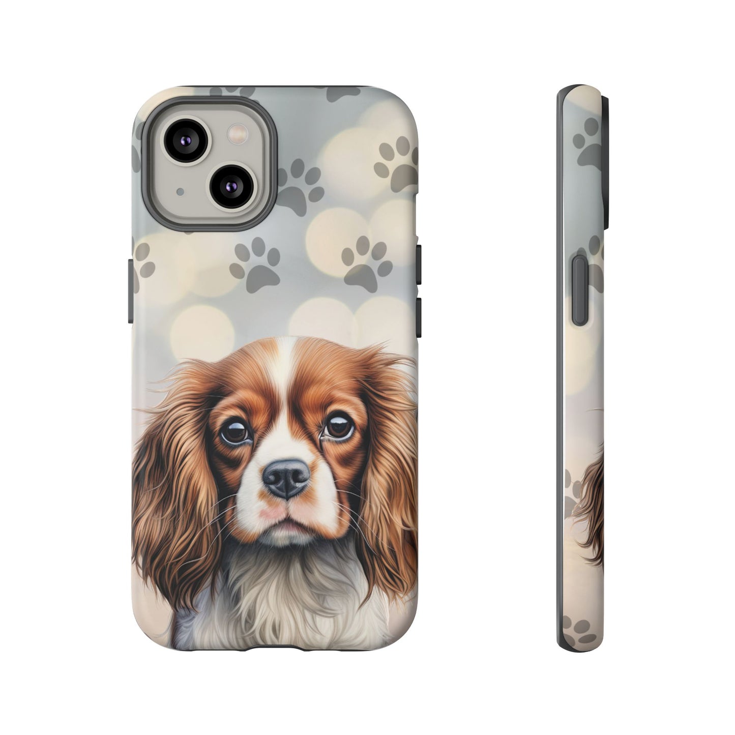 Cavalier King Charles Spaniel phone case by Tough Cases (Apple iPhone, Samsung Galaxy, and Google Pixel)