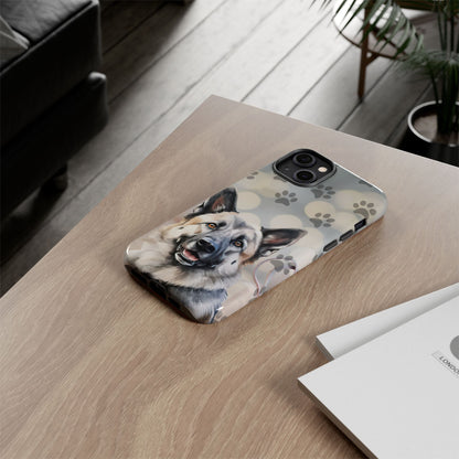Norwegian Elkhound by Tough Cases (Apple iPhone, Samsung Galaxy, and Google Pixel)