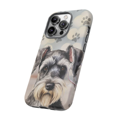 Miniature Schnauzer by Tough Cases (Apple iPhone, Samsung Galaxy, and Google Pixel)
