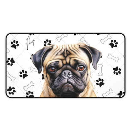 Pug Desk Mat