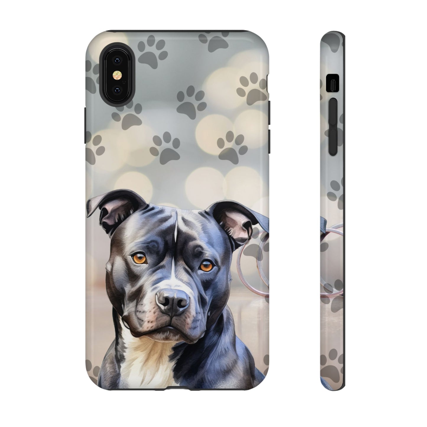 Staffordshire Bull Terrier by Tough Cases (Apple iPhone, Samsung Galaxy, and Google Pixel)