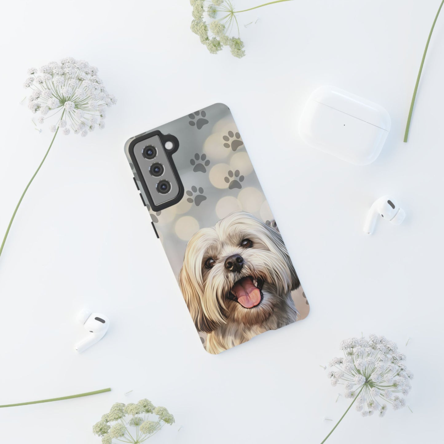 Lhasa Apso Phone Case by Tough Cases (Apple iPhone, Samsung Galaxy, and Google Pixel)