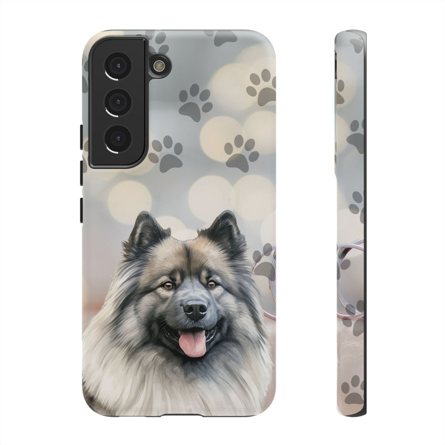 Keeshond Phone Case by Tough Cases ( Apple iPhone, Samsung Galaxy, and Google Pixel)