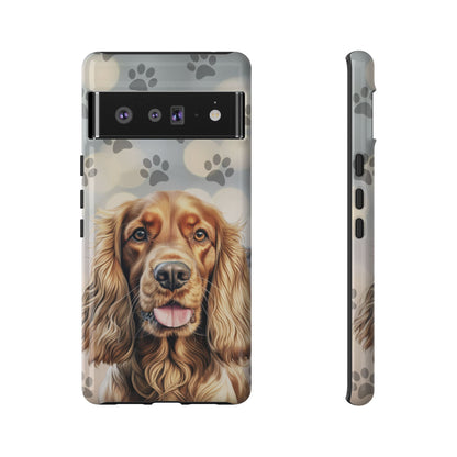 Cocker Spaniel Phone Case by Tough Cases (Apple iPhone, Samsung Galaxy, and Google Pixel)