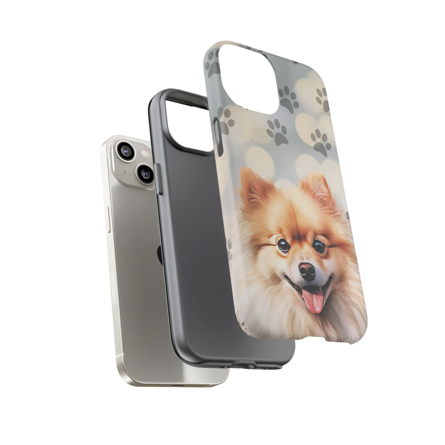 Pomeranian by Tough Cases (Apple iPhone, Samsung Galaxy, and Google Pixel)