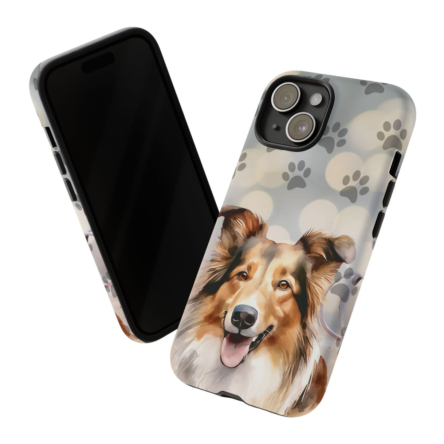 Collie Phone Case by Tough Cases (Apple iPhone, Samsung Galaxy, and Google Pixel)