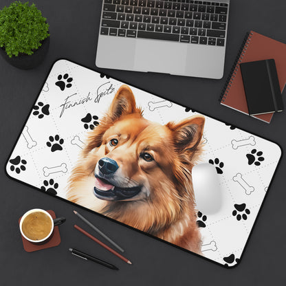 Finnish Spitz Desk Mat