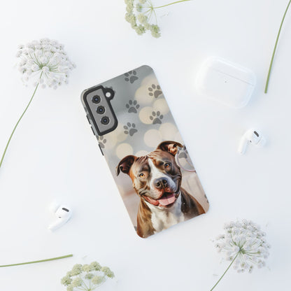 Phone Case by Tough Cases (Apple iphone, Samsung Galaxy, Google Pixel) Staffordshire Terrier