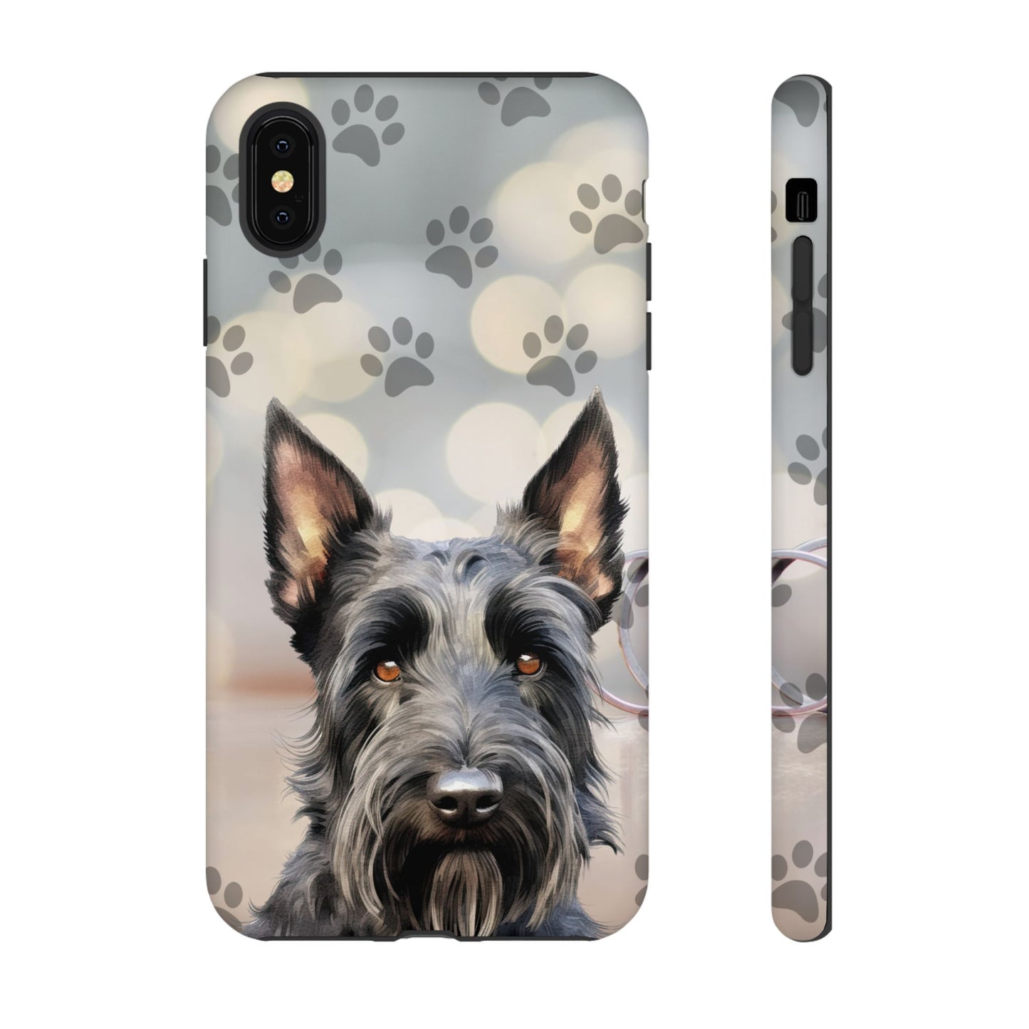 Scottish Terrier by Tough Cases (Apple iPhone, Samsung Galaxy, and Google Pixel)