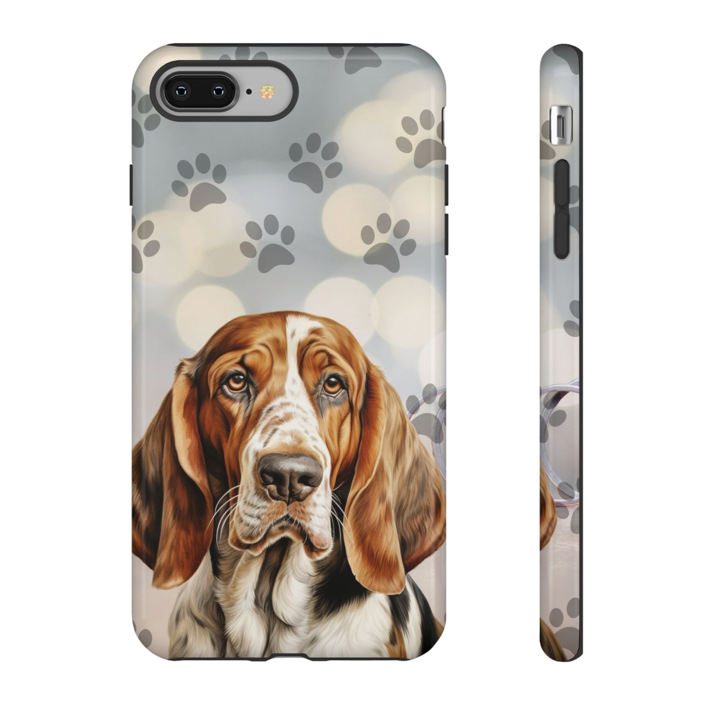 Basset Hound Phone Case by Tough Cases (Apple iPhone, Samsung Galaxy, and Google Pixel)