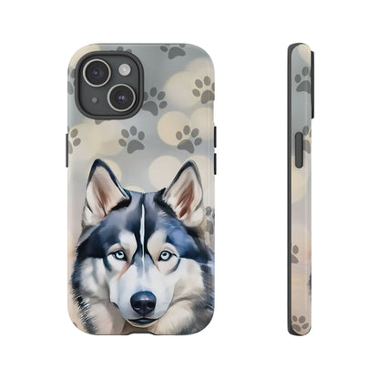 Siberian Husky Phone Cases by Tough Cases (Apple iPhone, Samsung Galaxy, and Google Pixel)