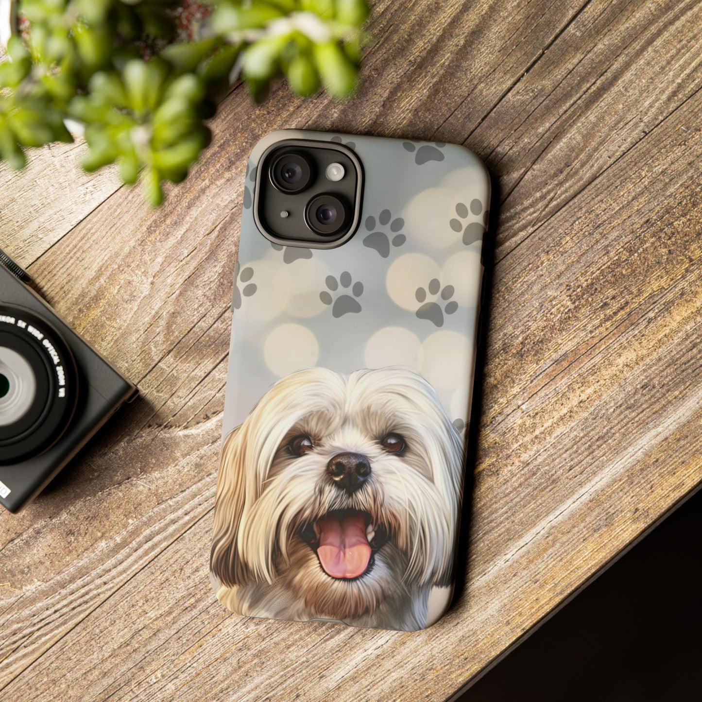 Lhasa Apso Phone Case by Tough Cases (Apple iPhone, Samsung Galaxy, and Google Pixel)